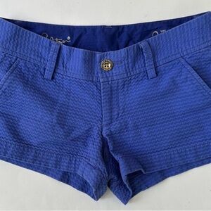 Lilly Pulitzer Size 00 Blue Women Shorts